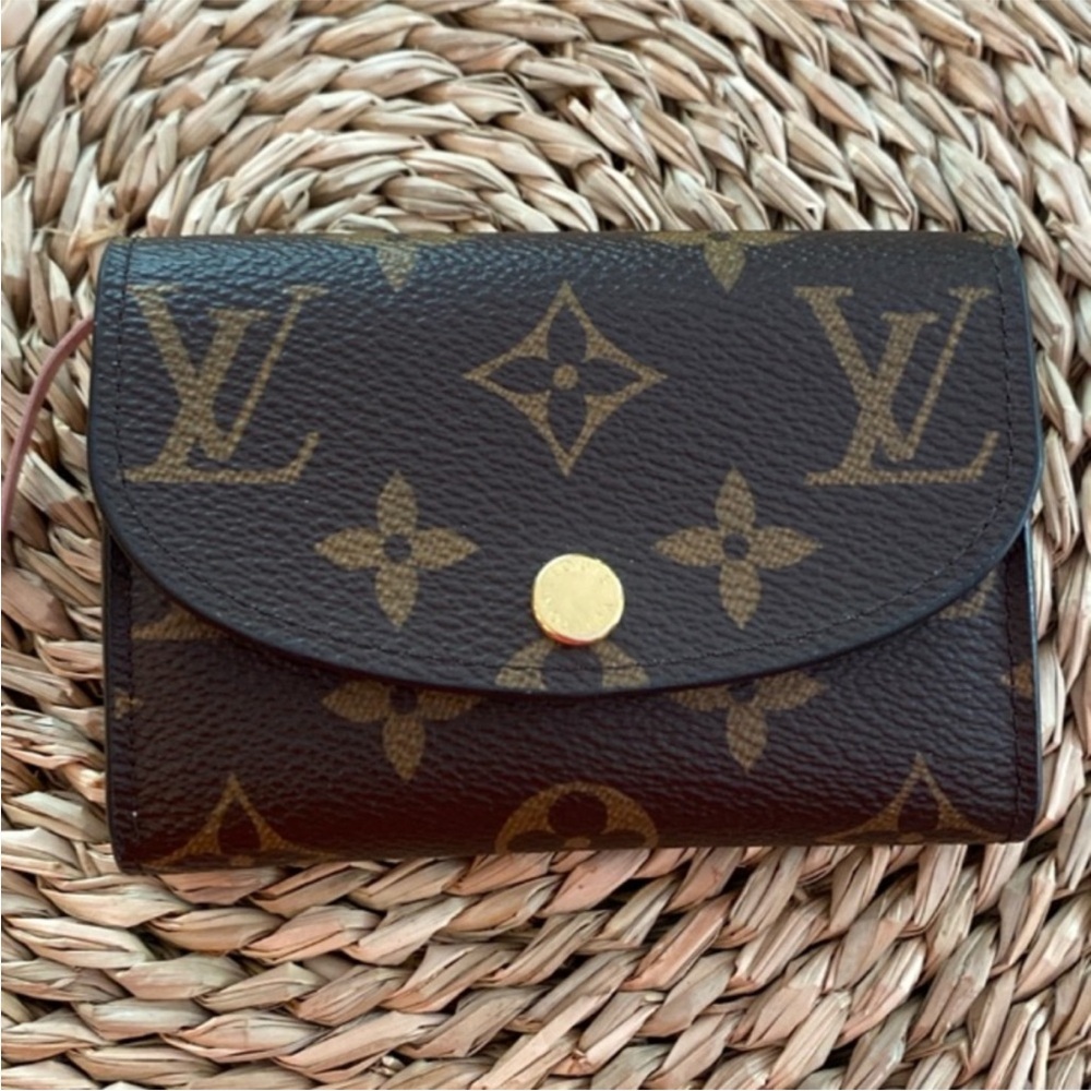 Louis Vuitton Monogram Black and Gold Wallet